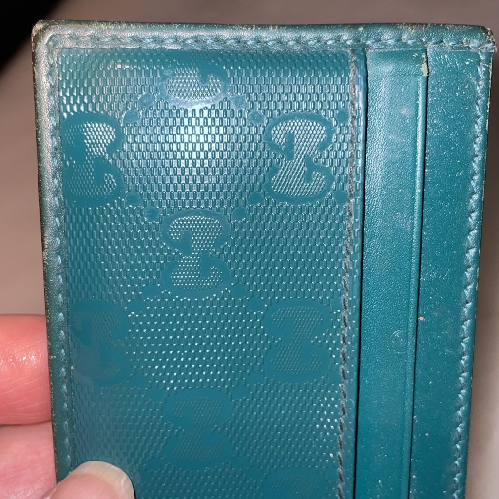 Authentic Gucci Gg Card Holder